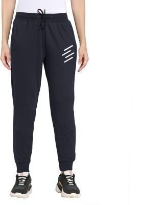 West Gate Clothing Printed Women Dark Blue Track Pants