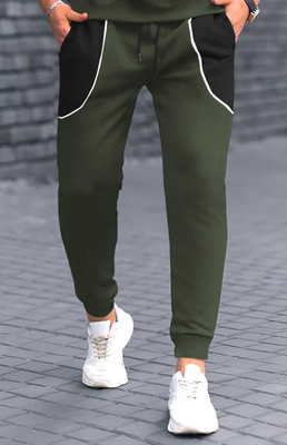 KELONBRO Colorblock Men Multicolor Track Pants