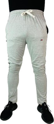 raj collection Solid Men Grey, Black, Dark Blue Track Pants