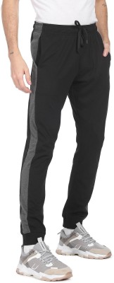 ARROW Solid Men Black Track Pants