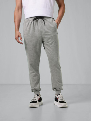 Mountain Colours Solid Men Grey Track Pants