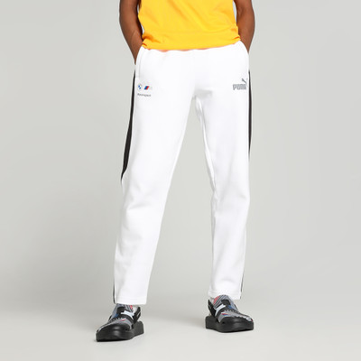 PUMA Solid Men White Track Pants