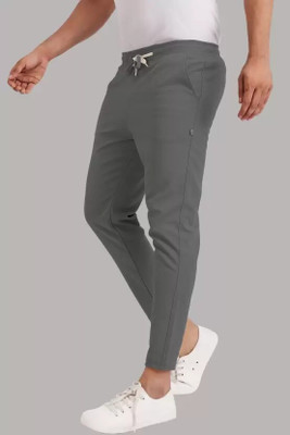 GLADLY Solid Men Grey Track Pants