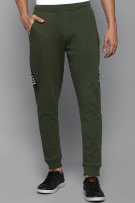 Allen Solly Printed Men Green Track Pants