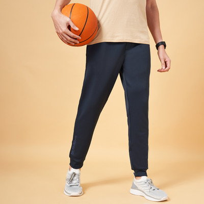 Ajile By Pantaloons Printed Men Green Track Pants