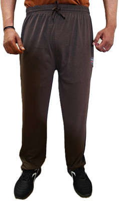 FABITEX INTERNATIONAL Self Design Men Brown Track Pants