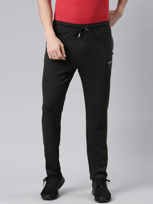 Force NXT Super Combed Cotton Solid Men Grey Track Pants