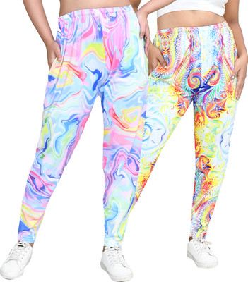 altius Printed Women Multicolor Track Pants