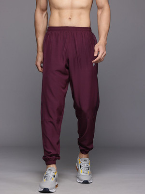 HRX by Hrithik Roshan Solid Men Brown Track Pants