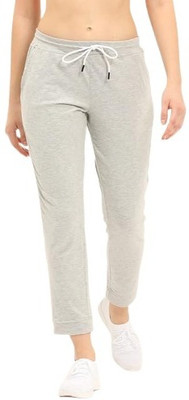 Treasurelook Solid Women Grey Track Pants