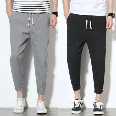 MATTILA Solid Men Grey, Black Track Pants
