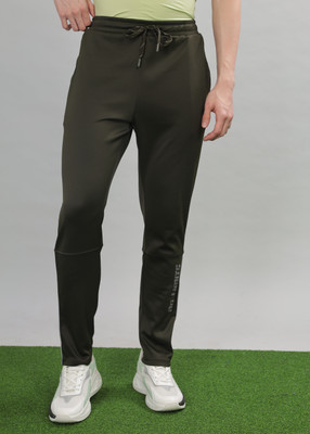 Force NXT Anti Viral Anti Odour Cool Solid Men Olive Track Pants