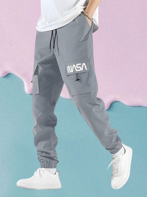 THE PVR CLOTHING Slim Fit Men Grey Trousers