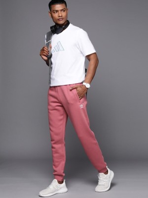 ADIDAS ORIGINALS Printed Men Pink Track Pants