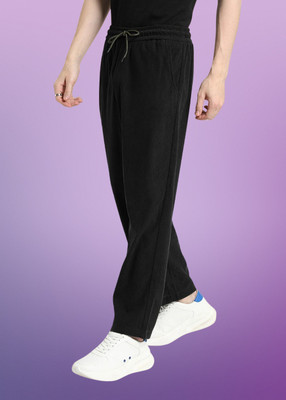 SUN BEAUTY FASHIONISTA HUB Regular Fit Men Black Trousers