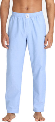 U.S. POLO ASSN. Solid Men Blue Track Pants