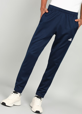 ADIDAS Solid Men Blue Track Pants
