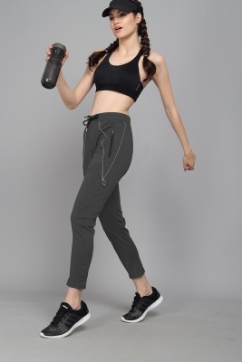 Rodya Solid Women Grey Track Pants