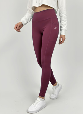 NEXSUS APPARELS Solid Women Maroon Track Pants