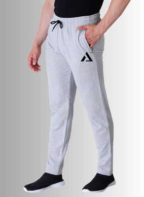 Kartblack Self Design Men Grey Track Pants
