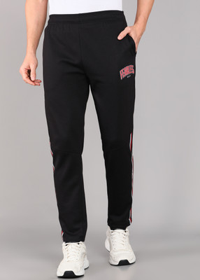 HRX by Hrithik Roshan Solid Men Black Track Pants
