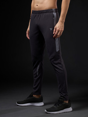 TECHNOSPORT Printed Men Grey Track Pants