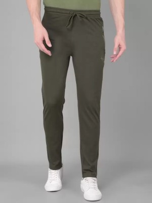 Force NXT Solid Men Grey Track Pants