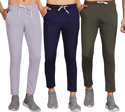 DCR Solid Men Multicolor Track Pants