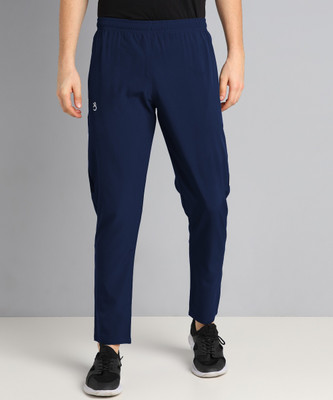 Lemona Solid Men Dark Blue Track Pants