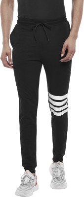 Ajile By Pantaloons Printed Men Black Track Pants