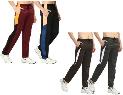 Indistar Colorblock Men Multicolor Track Pants