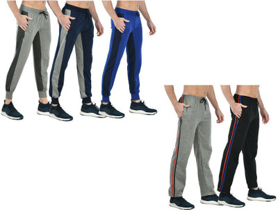 KAVYA Striped Men Multicolor Track Pants