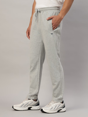 RISS Solid Men Grey Track Pants