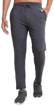 MANAAC Solid Men Grey Track Pants