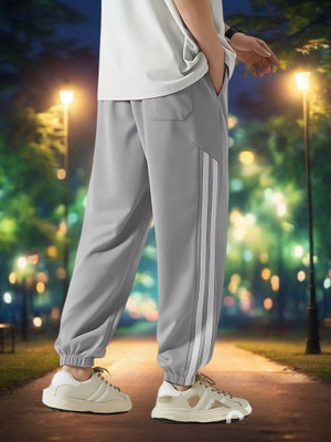 Kesaria Fab Solid Men Grey Track Pants