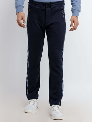 Status Quo Printed Men Blue Track Pants