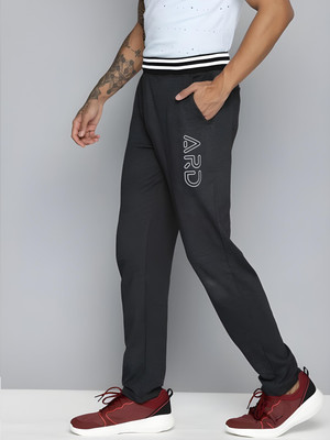 ARDEUR Self Design Men Grey Track Pants