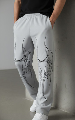 CC CLASSY COVE Printed Men Grey Track Pants