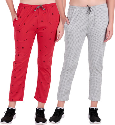 DSKIP COLLECTION Printed Women Multicolor Track Pants