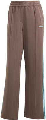 ADIDAS Printed, Striped Women Brown Track Pants