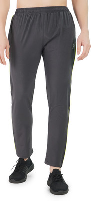 U GENIUS SPORTS Solid, Striped Men Multicolor Track Pants
