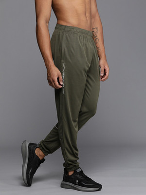 HRX by Hrithik Roshan Solid Men Green Track Pants