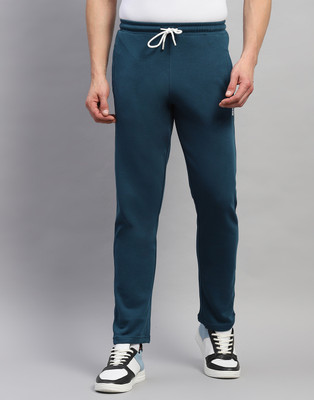 Rock.it Solid Men Blue Track Pants