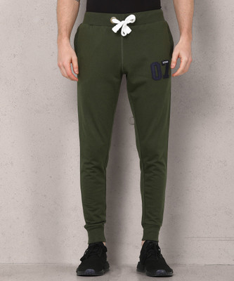 METRONAUT Solid Men Green Track Pants