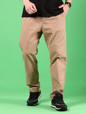 V-MART Solid Men Brown Track Pants