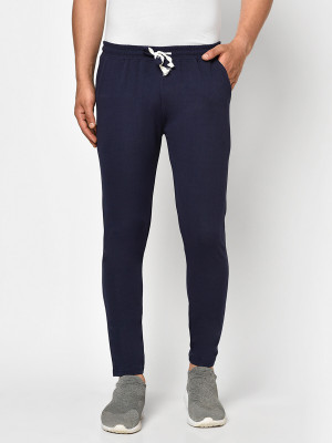 RDX Solid Men Blue Track Pants
