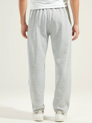 Dockstreet Solid Men Grey Track Pants