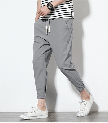 Digi Solid Men Grey Track Pants
