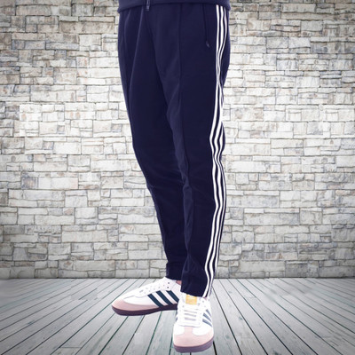 Tee town Striped Men Blue Track Pants