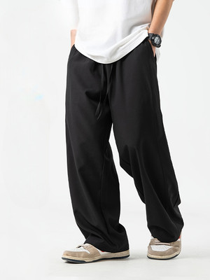 Dockstreet Solid Men Black Track Pants